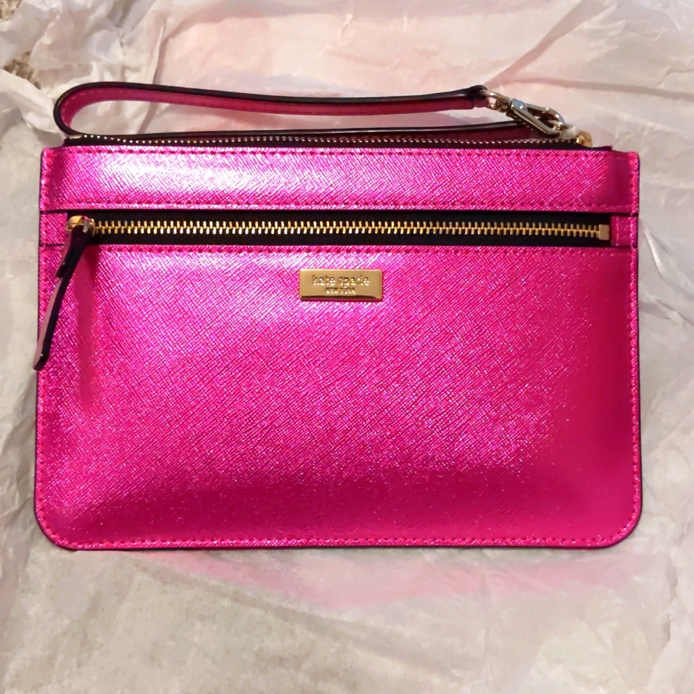 NWT Kate Spade tinie Laurel Way wristlet